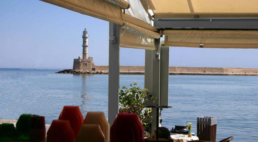 Enetiko Rooms Chrissi Akti Chania Exterior foto