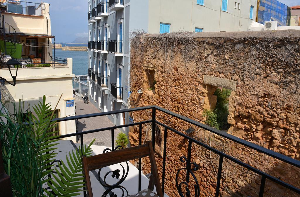 Enetiko Rooms Chrissi Akti Chania Exterior foto